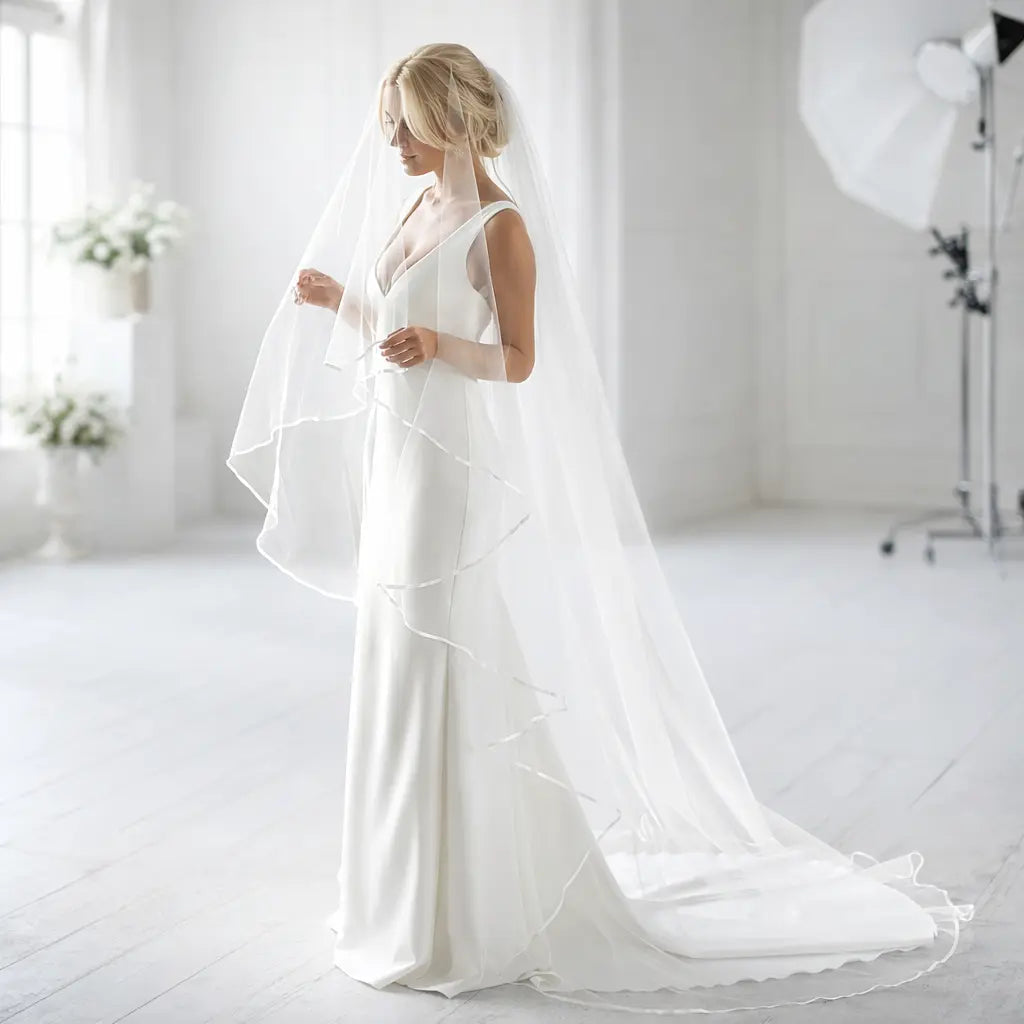 Comment choisir la longueur de son voile de mariée ?