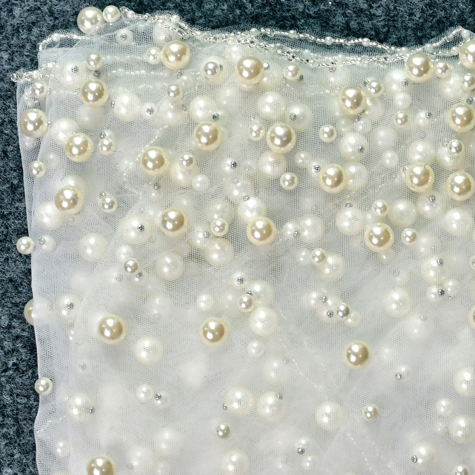 Boléro Perlé en Tulle