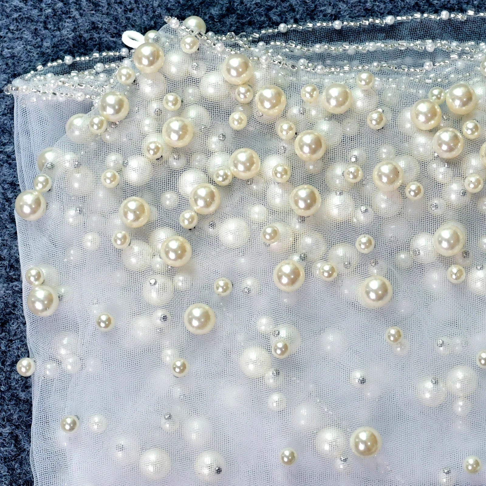 Boléro Perlé en Tulle